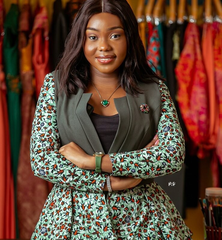 Olive Elegance Peplum Suit