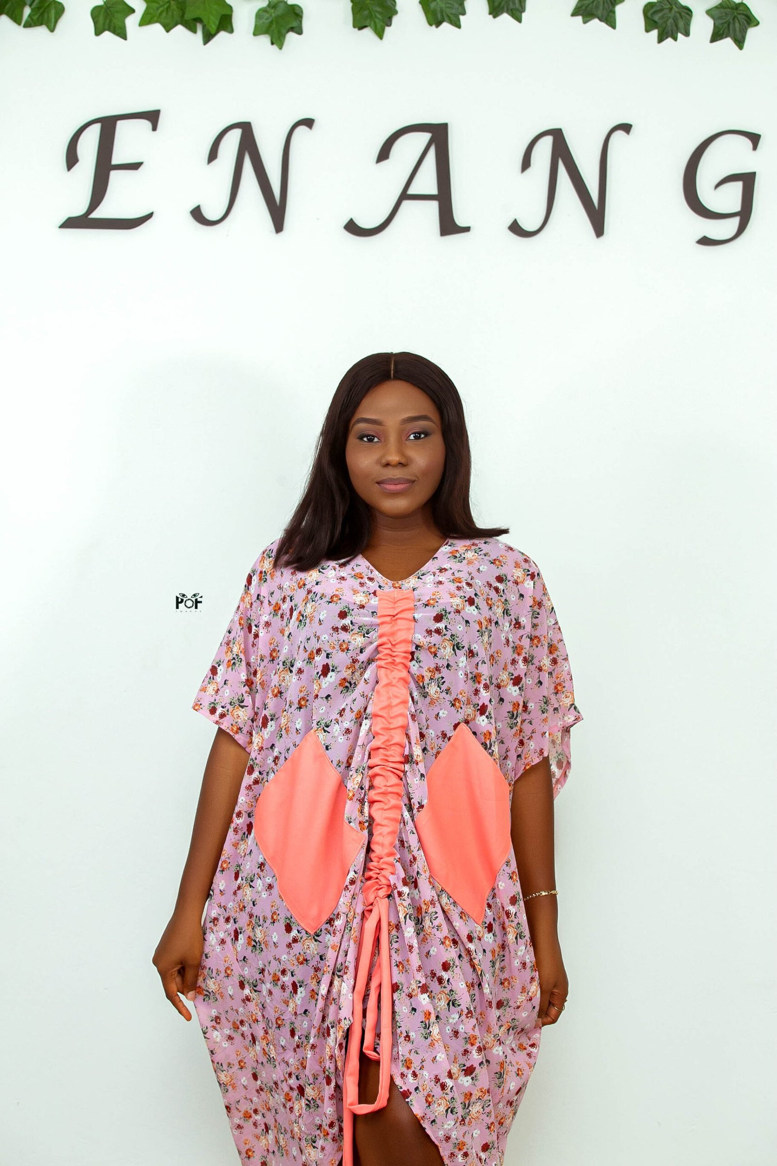 Amber Floral Ruched Dress.